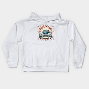 vintage car art Kids Hoodie